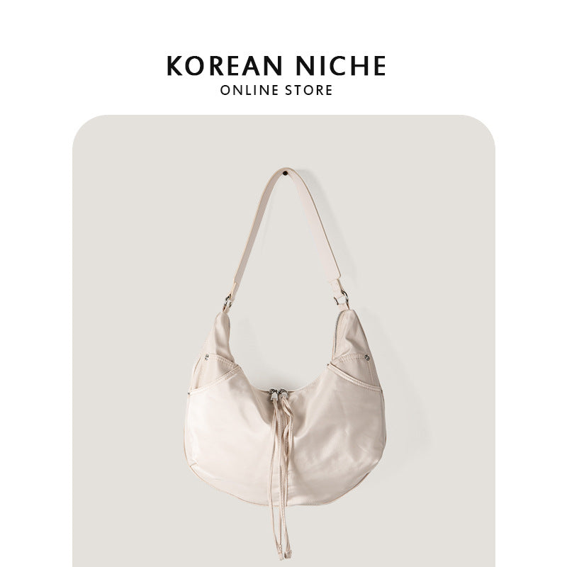 Women's Niche Retro Underarm Early Spring Personalized Comfortable Shoulder Bags Rirati