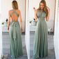 Sexy Stunning Multi-Rope Bandage Red Dress Long Dress