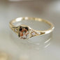 uv color printing birthstone ring
