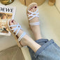 New Style Women's Summer Flat Sandals with Thick Sole
