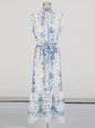 Embroidery Stitching Dress Grayceful LLC