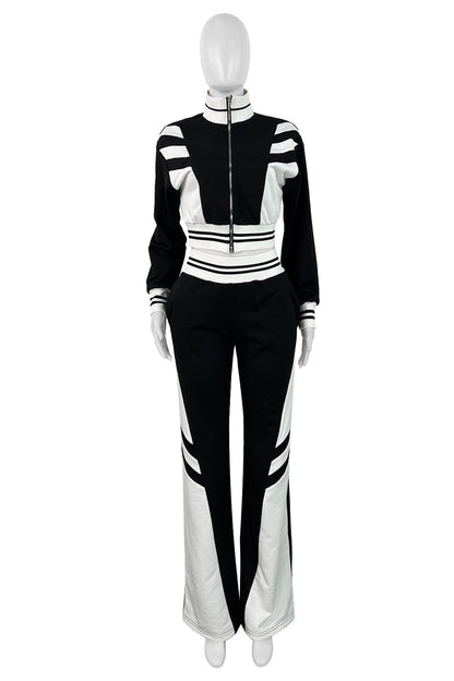 WOMEN FASHION CASUAL TWO PIECE PANT SET BY CLAUDE