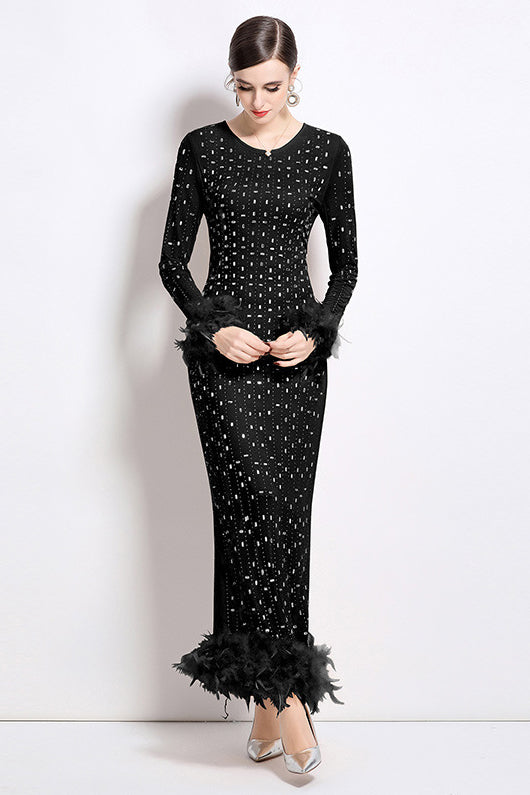WOMEN FASHION MAXI PARTY DRESS BY CLAUDE