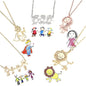 Custom Photo Necklace Custom Picture Nameplate Pendant Necklace for Kids Memory Jewelry