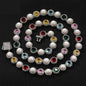 Creative multicolored pearl necklace