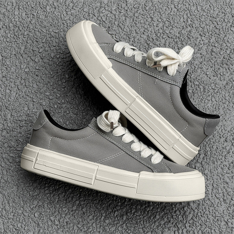 Women’s Canvas Platform Skate Shoes — Casual & Sporty Lifted Sneakers FitiqueFit