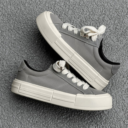 Women’s Canvas Platform Skate Shoes — Casual & Sporty Lifted Sneakers FitiqueFit