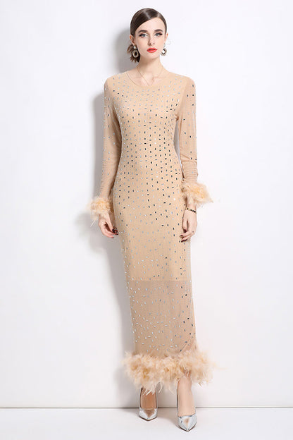WOMEN FASHION MAXI PARTY DRESS BY CLAUDE
