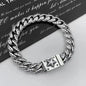 Retro domineering bracelet hip-hop personality men's cross bracelet
