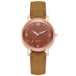 Luminous Watches for Women with Leather Straps and Casual Wear