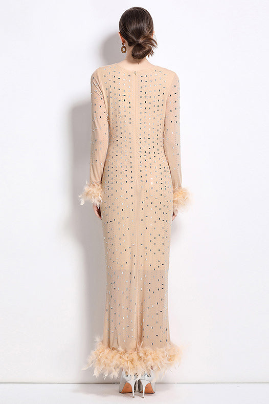 WOMEN FASHION MAXI PARTY DRESS BY CLAUDE