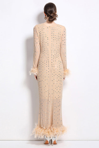WOMEN FASHION MAXI PARTY DRESS BY CLAUDE