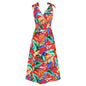 Hawaiian Beach Dress Summer Print Long Skirt Women's Dress