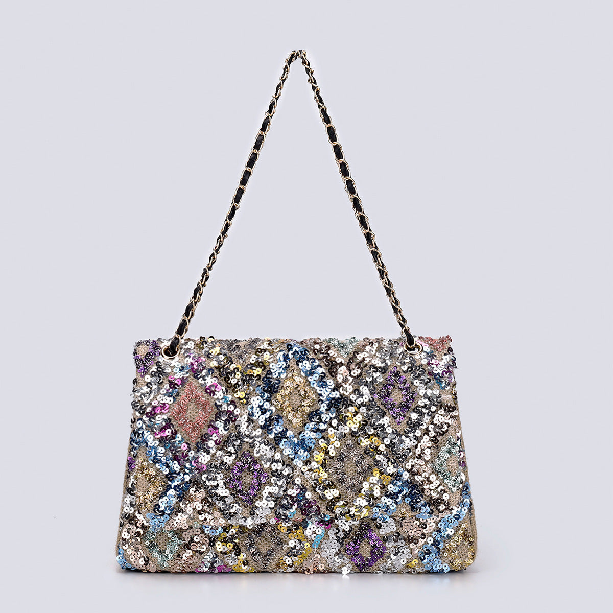 Embroidered Sequins Summer Niche Woven Straw High Bags Rirati