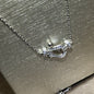 Diamond horseshoe necklace