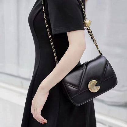 Women's Chain High Sense Niche One Genuine Shoulder Bags Rirati