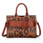 Women's Pretty Letter Pattern Portable Embossed Shoulder Bags Rirati