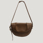 Women's Genuine Leather Niche Cowhide Pleated Underarm Shoulder Bags Rirati