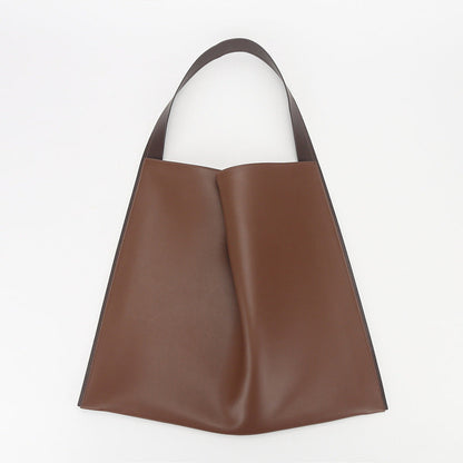 Women's Genuine Leather Korean Style Simple Fashion Shoulder Bags Rirati
