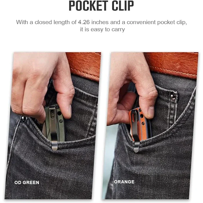 OKNIFE METTLE2ODG Mettle 2 Folding Pocket Tool VM Hardware