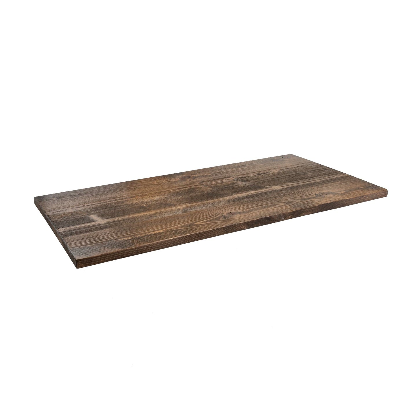 RESTORE Trail Brown Solid Wood Desk Tabletop PIPE DECOR