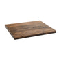 RESTORE Trail Brown Solid Wood End Tabletop PIPE DECOR