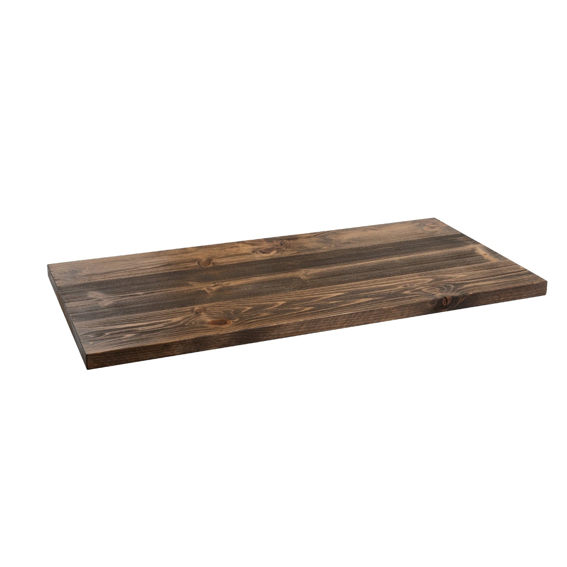 RESTORE Trail Brown Solid Wood Coffee Tabletop PIPE DECOR