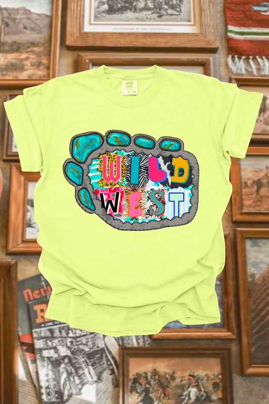Wild West Stone Graphic Tee Spurs & Spades Boutique