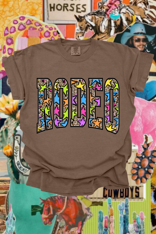 Funky Rodeo Graphic Tee Spurs & Spades Boutique