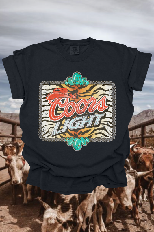 Vintage Coors Graphic Tee Spurs & Spades Boutique