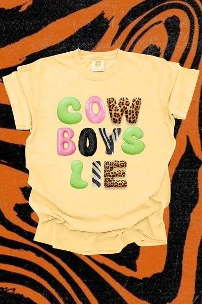 Cowboys Lie Graphic Tee Spurs & Spades Boutique