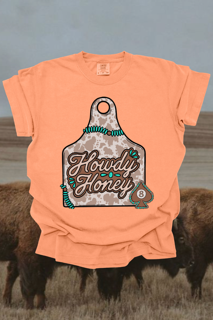 Howdy Honey Graphic Tee Spurs & Spades Boutique