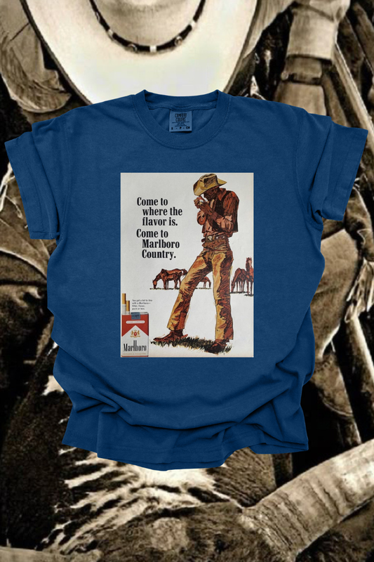 Marlboro Country Graphic Tee Spurs & Spades Boutique