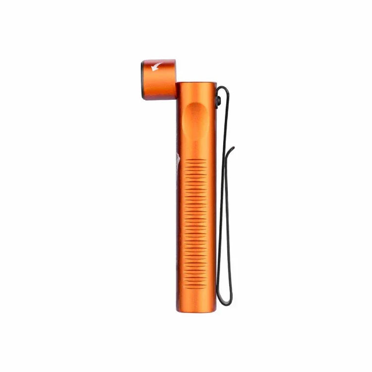 OLIGHT ARKFLEXOGSK Arkflex Adjustable Right Angle Flashlight - Orange Skeleton VM Hardware