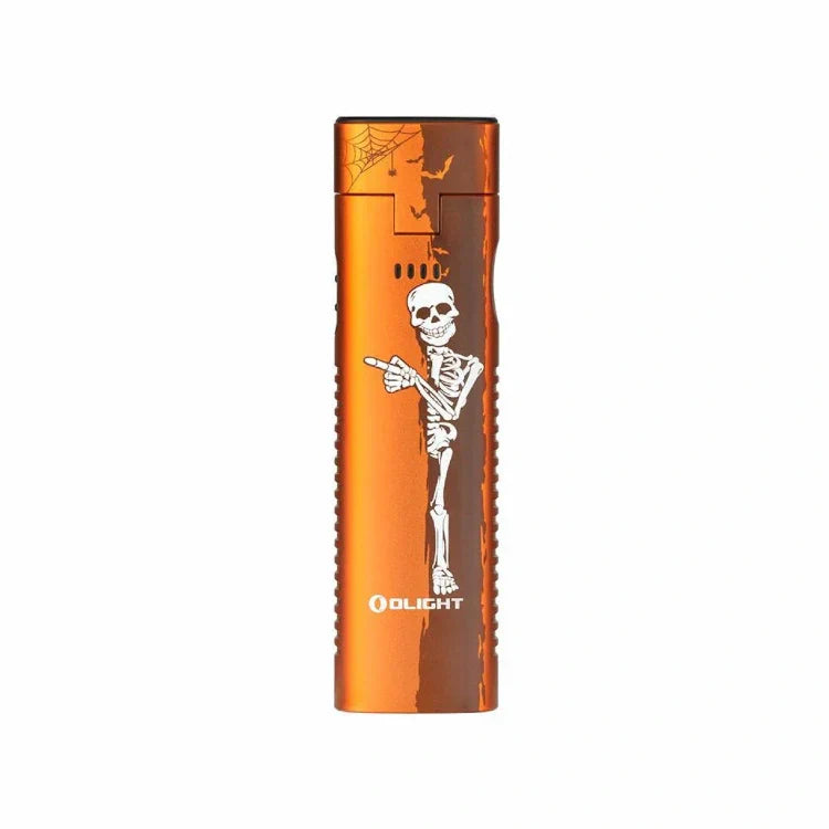 OLIGHT ARKFLEXOGSK Arkflex Adjustable Right Angle Flashlight - Orange Skeleton VM Hardware