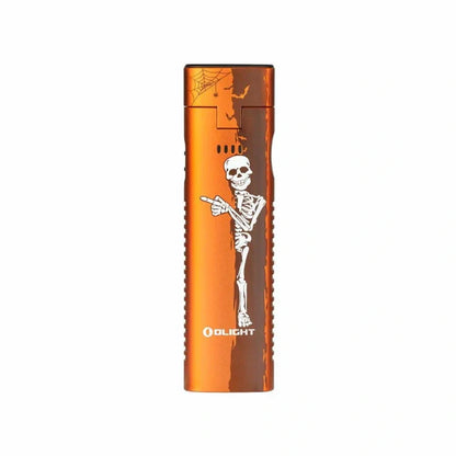 OLIGHT ARKFLEXOGSK Arkflex Adjustable Right Angle Flashlight - Orange Skeleton VM Hardware