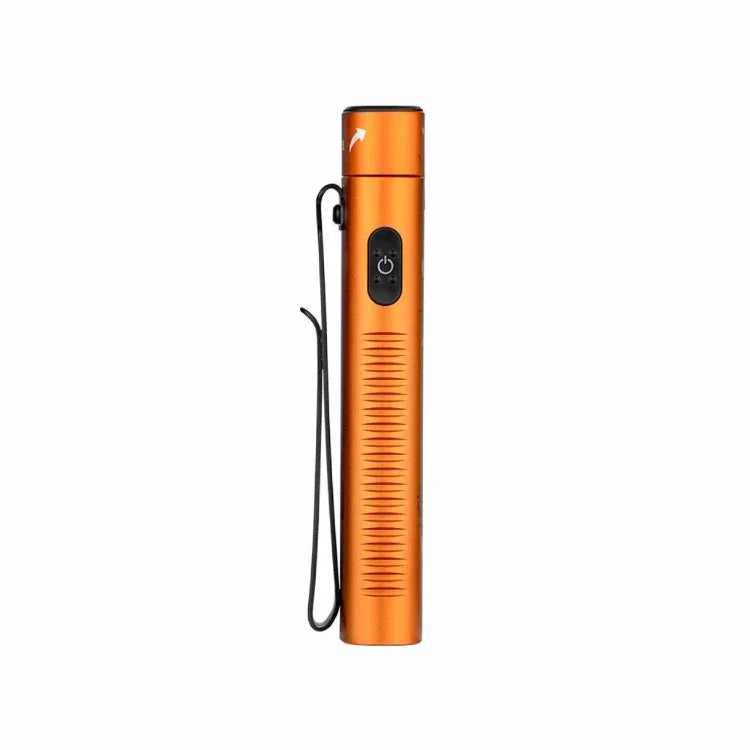 OLIGHT ARKFLEXOGSK Arkflex Adjustable Right Angle Flashlight - Orange Skeleton VM Hardware