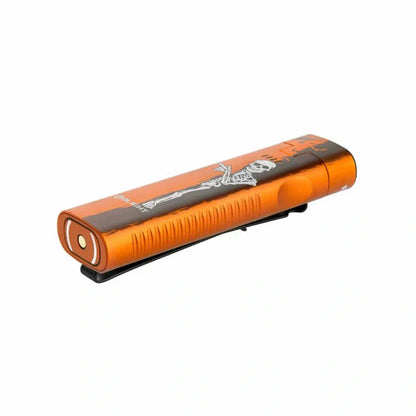 OLIGHT ARKFLEXOGSK Arkflex Adjustable Right Angle Flashlight - Orange Skeleton VM Hardware