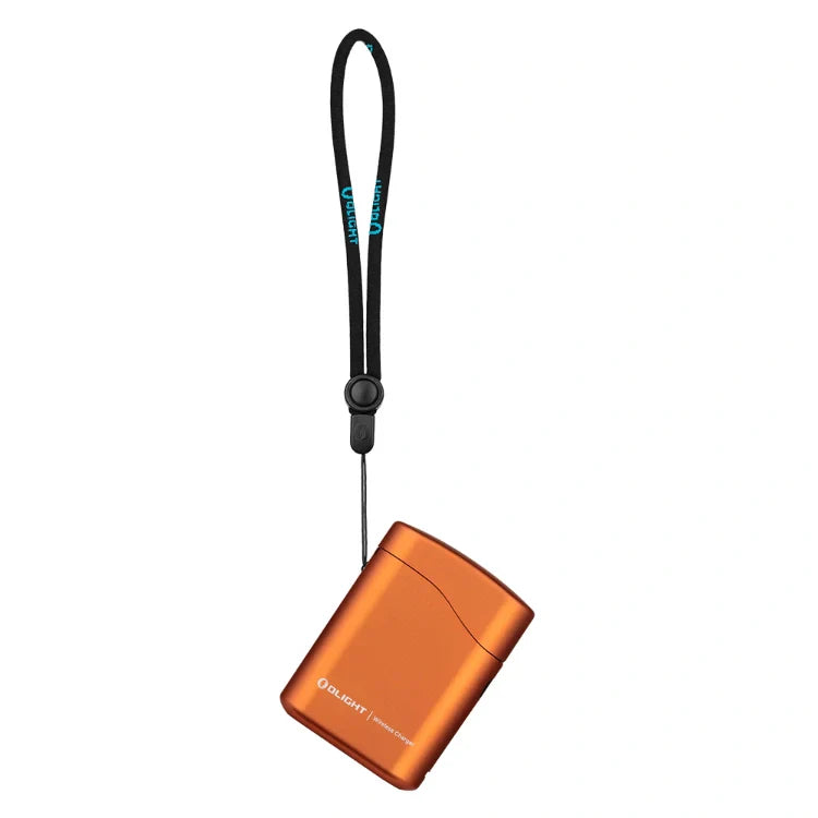 OLIGHT BATON4KITOG Baton 4 Powerful EDC Flashlight 1300 Lumens - Orange-Premium (With Charging Case) VM Hardware