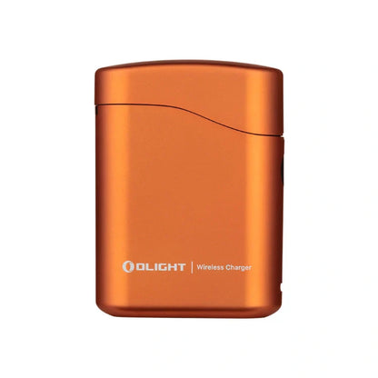 OLIGHT BATON4KITOG Baton 4 Powerful EDC Flashlight 1300 Lumens - Orange-Premium (With Charging Case) VM Hardware