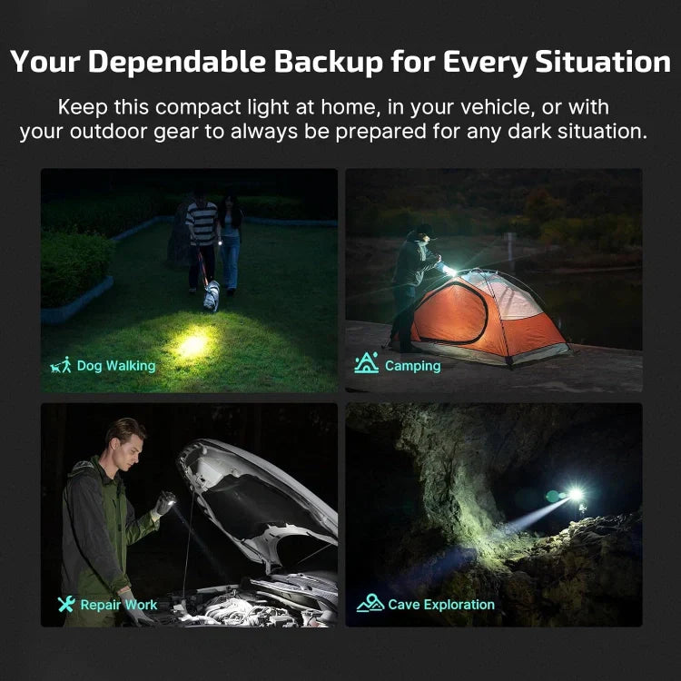 OLIGHT BATONTURBOROADSTER Baton Turbo Compact EDC Flashlight with 510m Long-Range Beam - Roadster VM Hardware