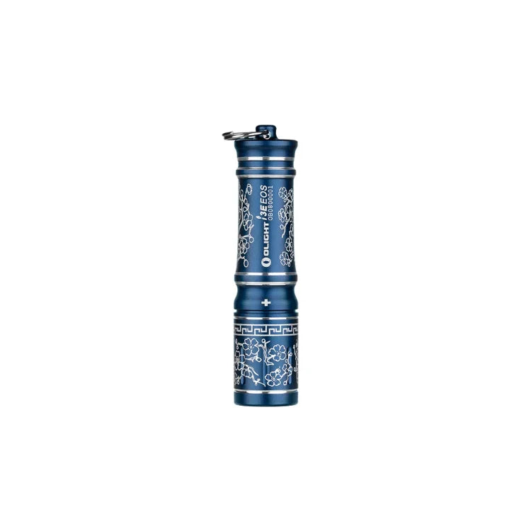 OLIGHT I3EBP i3E EOS Keychain Flashlight - Blue Porcelain VM Hardware