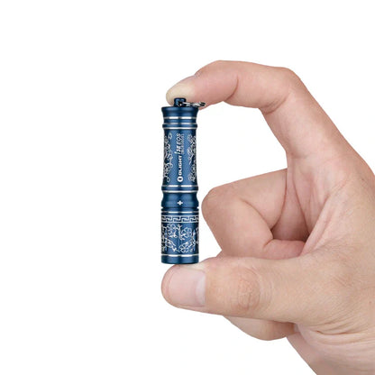 OLIGHT I3EBP i3E EOS Keychain Flashlight - Blue Porcelain VM Hardware