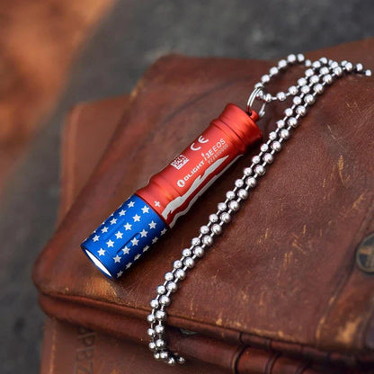 OLIGHT I3ESTARSSTRIPES i3E EOS Keychain Flashlight - Stars & Stripes Edition VM Hardware