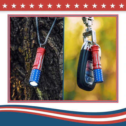 OLIGHT I3ESTARSSTRIPES i3E EOS Keychain Flashlight - Stars & Stripes Edition VM Hardware