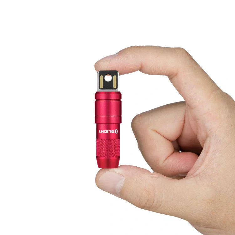 OLIGHT IMINI2PR imini 2 Rechargeable Mini Flashlight - Passionate Red VM Hardware