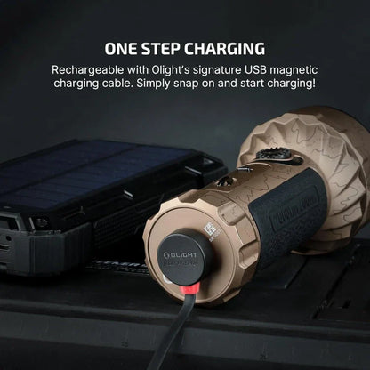 OLIGHT MARAUDERMINIT Marauder Mini Powerful LED Flashlight With RGB - Desert Terrain VM Hardware