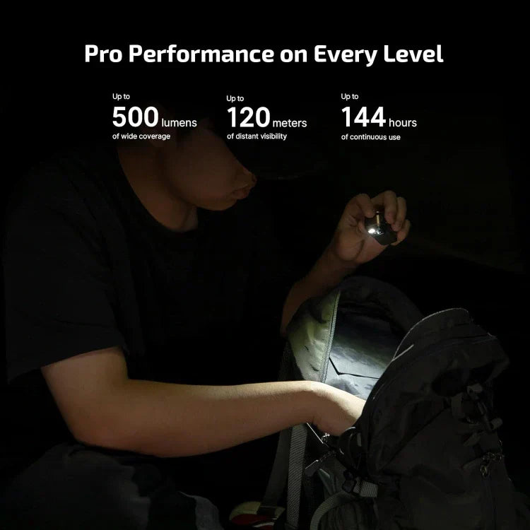 OLIGHT OCLIPPROAS Oclip Pro Clip on Flashlight with Floodlight - Ancient Script VM Hardware