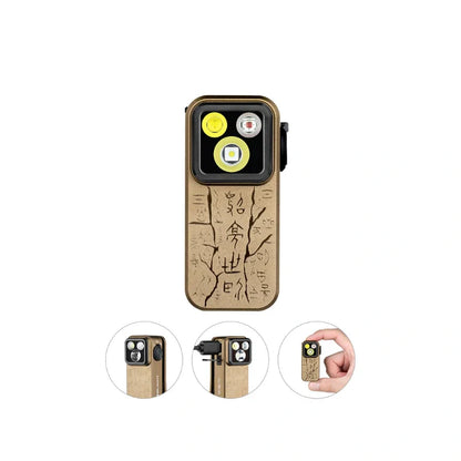 OLIGHT OCLIPPROAS Oclip Pro Clip on Flashlight with Floodlight - Ancient Script VM Hardware