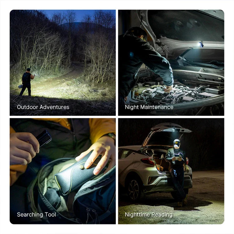 OLIGHT OCLIPULTRANVBU Oclip Ultra Clip-On EDC Light with Flood, Spot, and UV Modes - Navy Blue VM Hardware